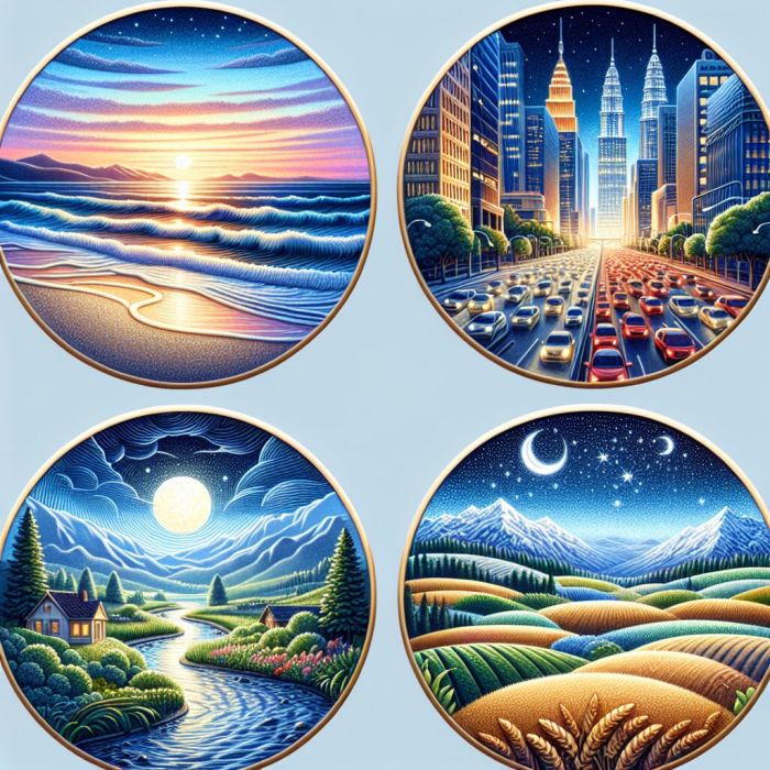 Customised Scenic Coins