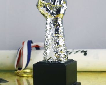 Pulling together trophy