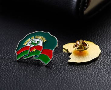 Metal badge pin customization