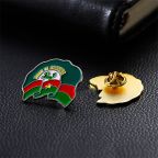 Metal badge pin customization