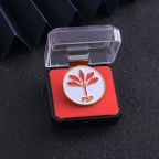 Corporate badge pin custom