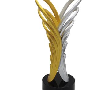 Metal trophy