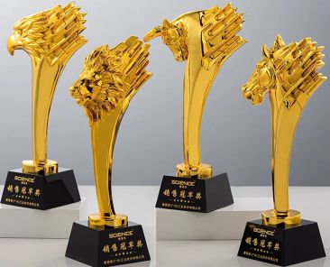 Environment-friendly resin trophy customization