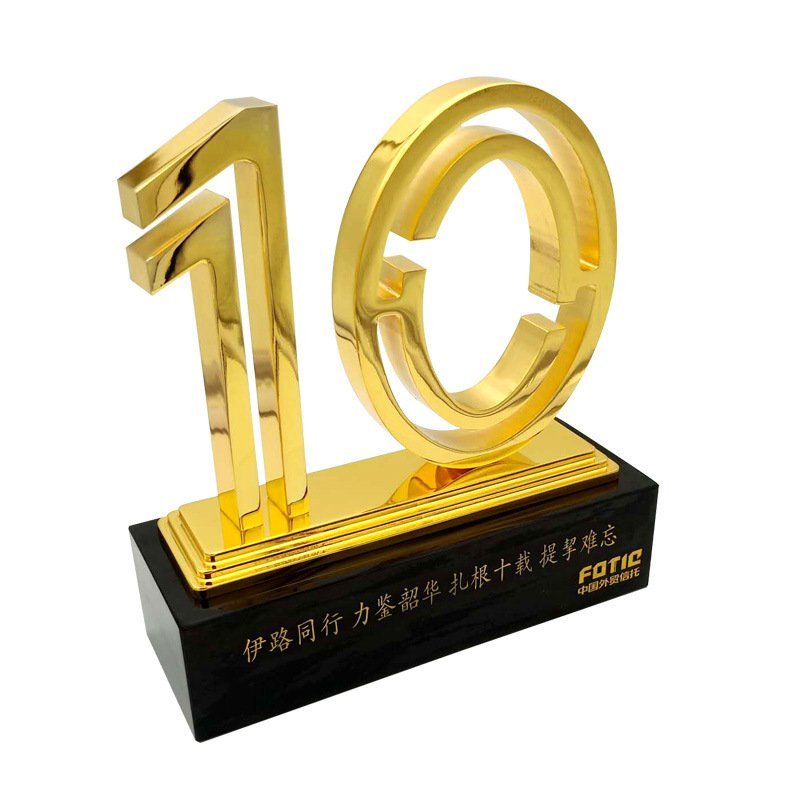 10th Anniversary Awards Trophy