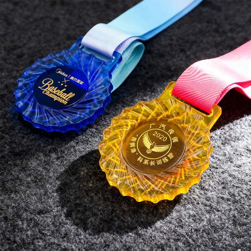 personalised acrylic medals
