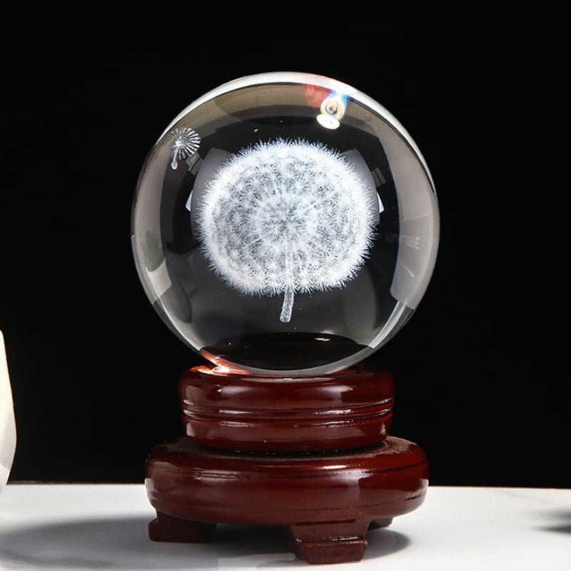 3d galaxy crystal ball​