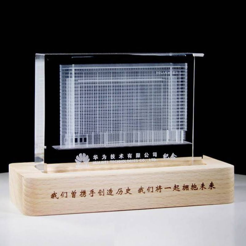 3d laser crystal cubes​