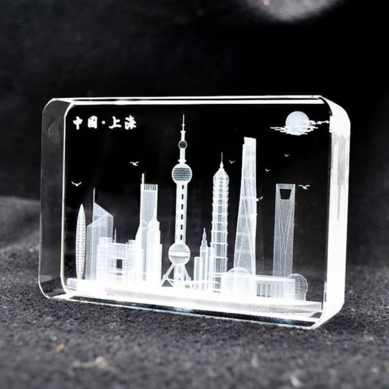 3d laser crystal cubes​