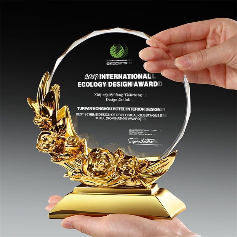 Crystal Award for Eco-Friendly