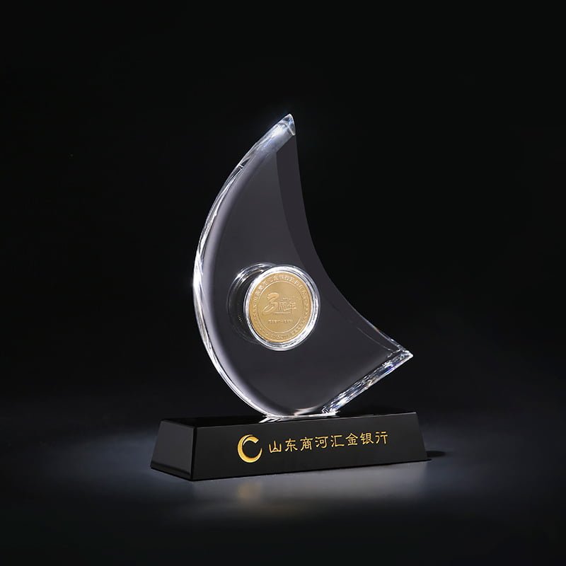 Crystal Coin Trophy