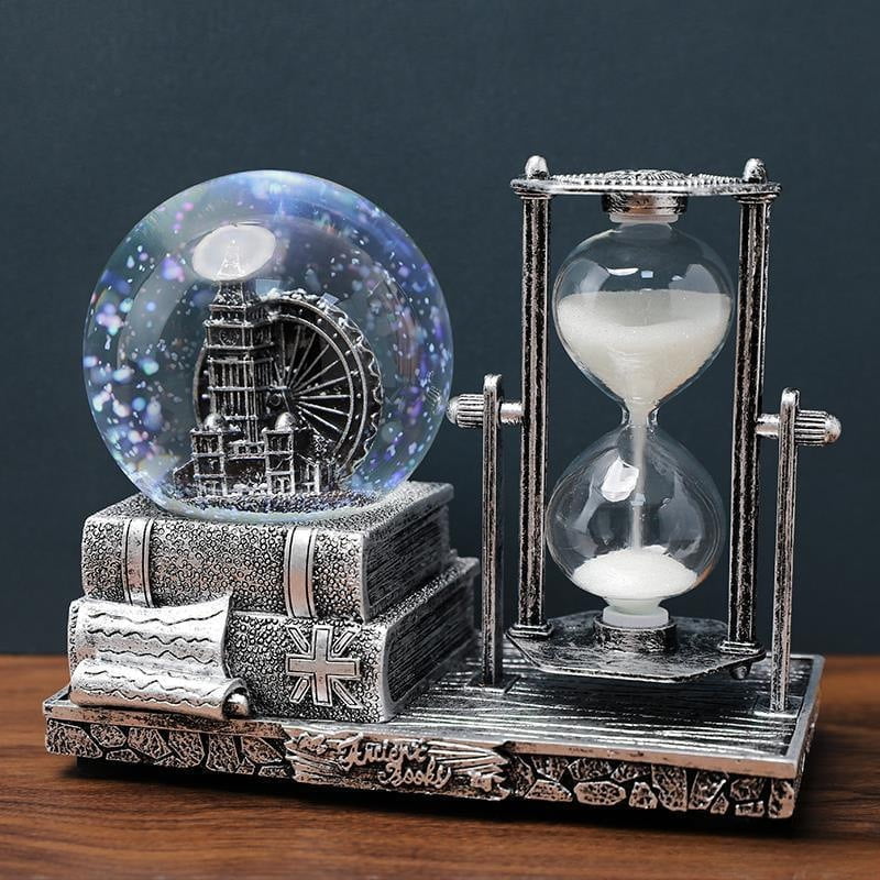 Crystal Hourglass Crystal Ball