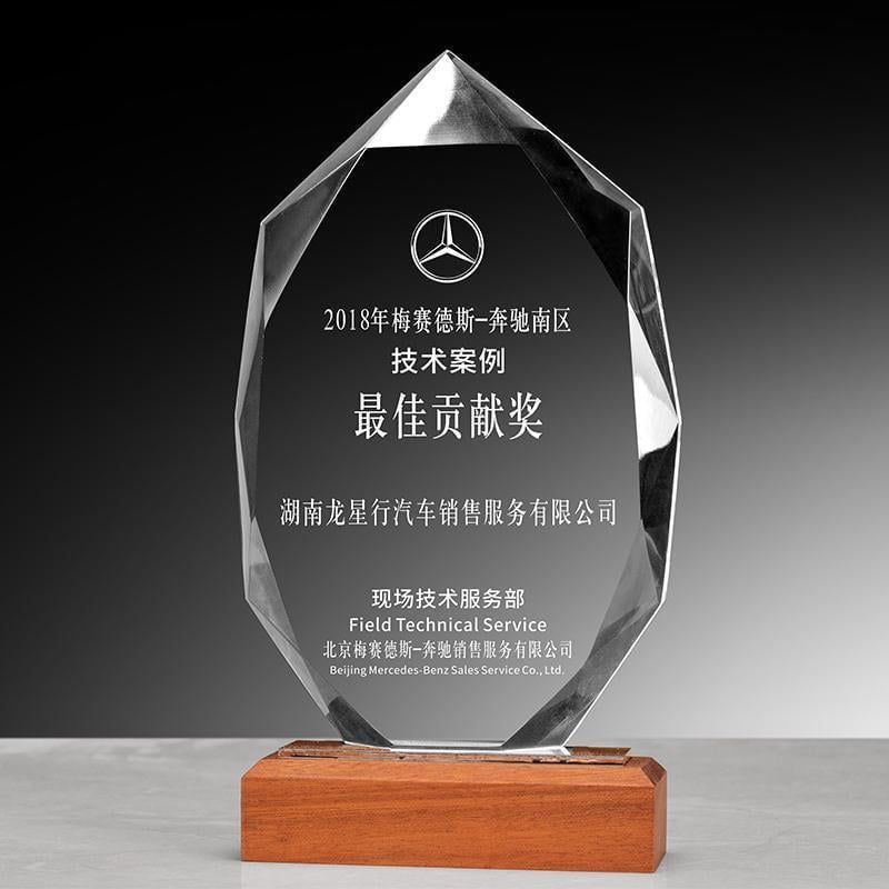 Crystal Trophy for Best Contribution