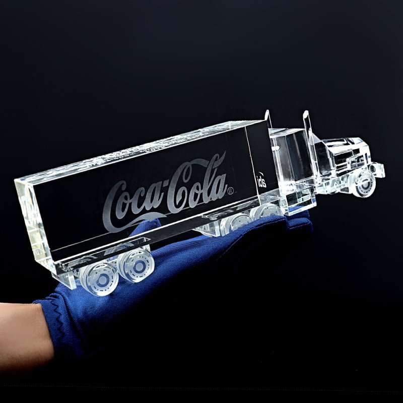 Crystal Truck Ornament