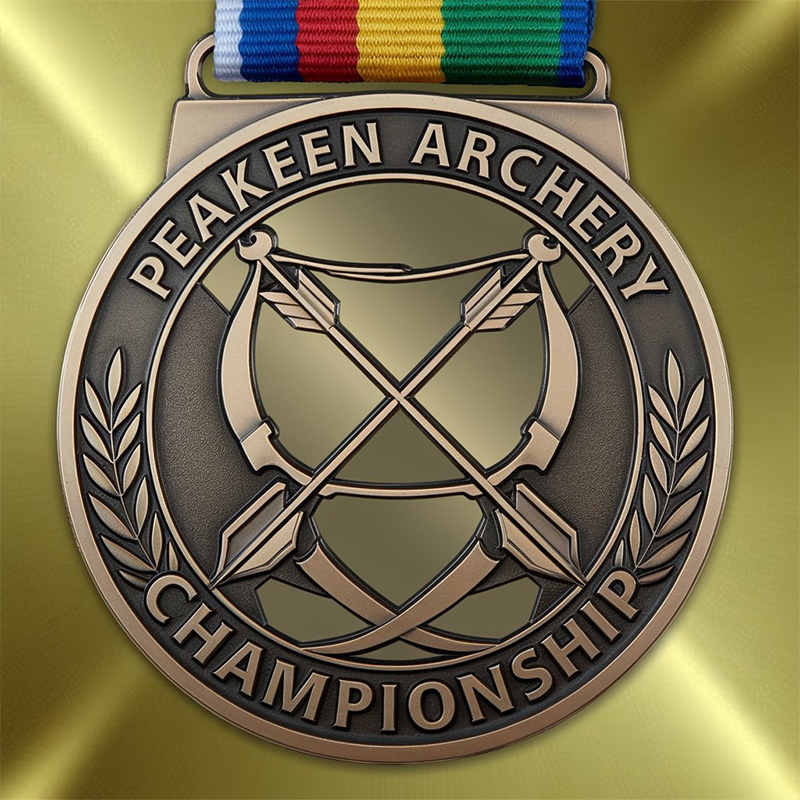 Archery medal custom