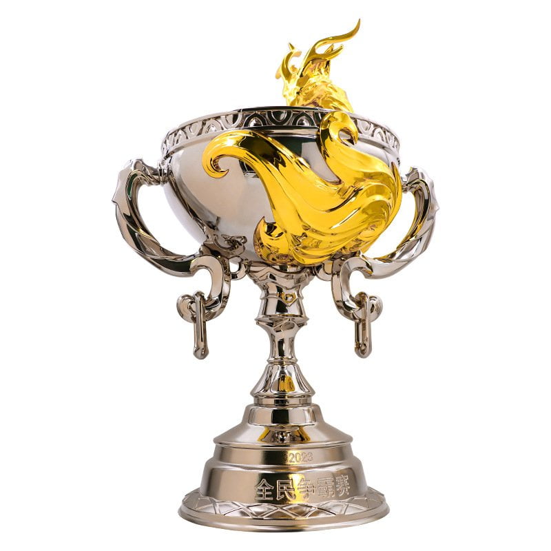 Gold and Silver Competition Trophies