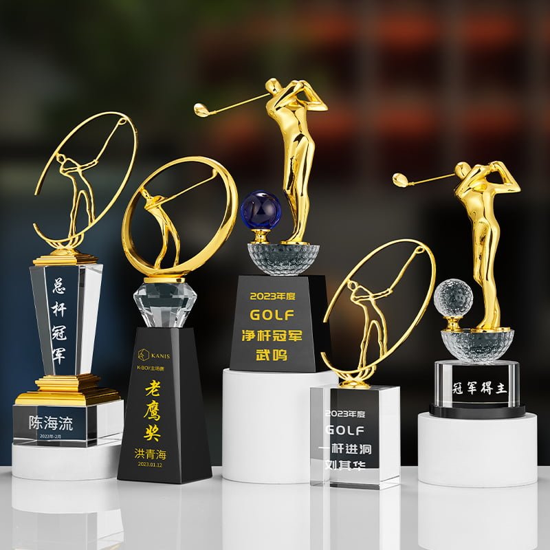 Golf Crystal Award