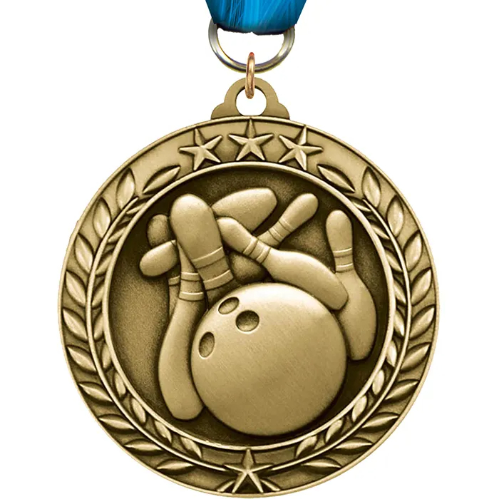 Bowling medal custom