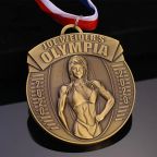 Bodybuilding medal custom