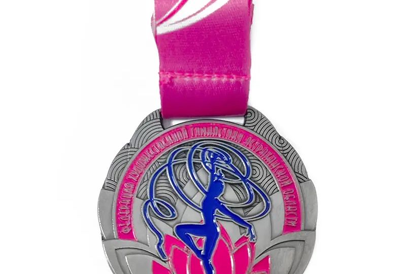 Gymnastics medal custom
