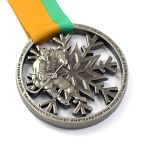 Ice hockey medal custom