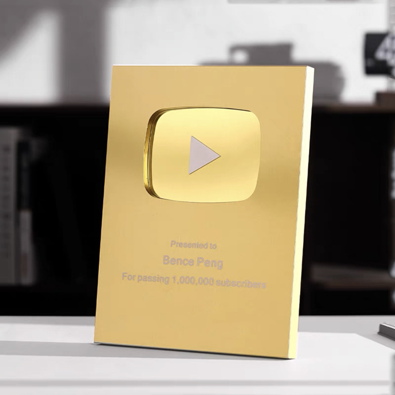 YouTube plaque