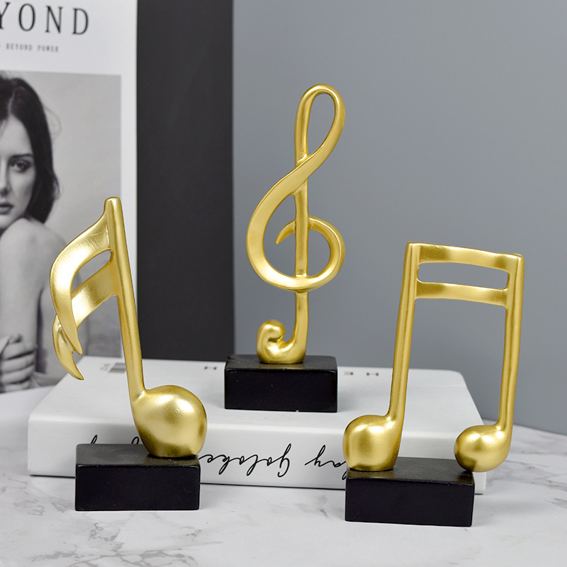 Musical note trophy