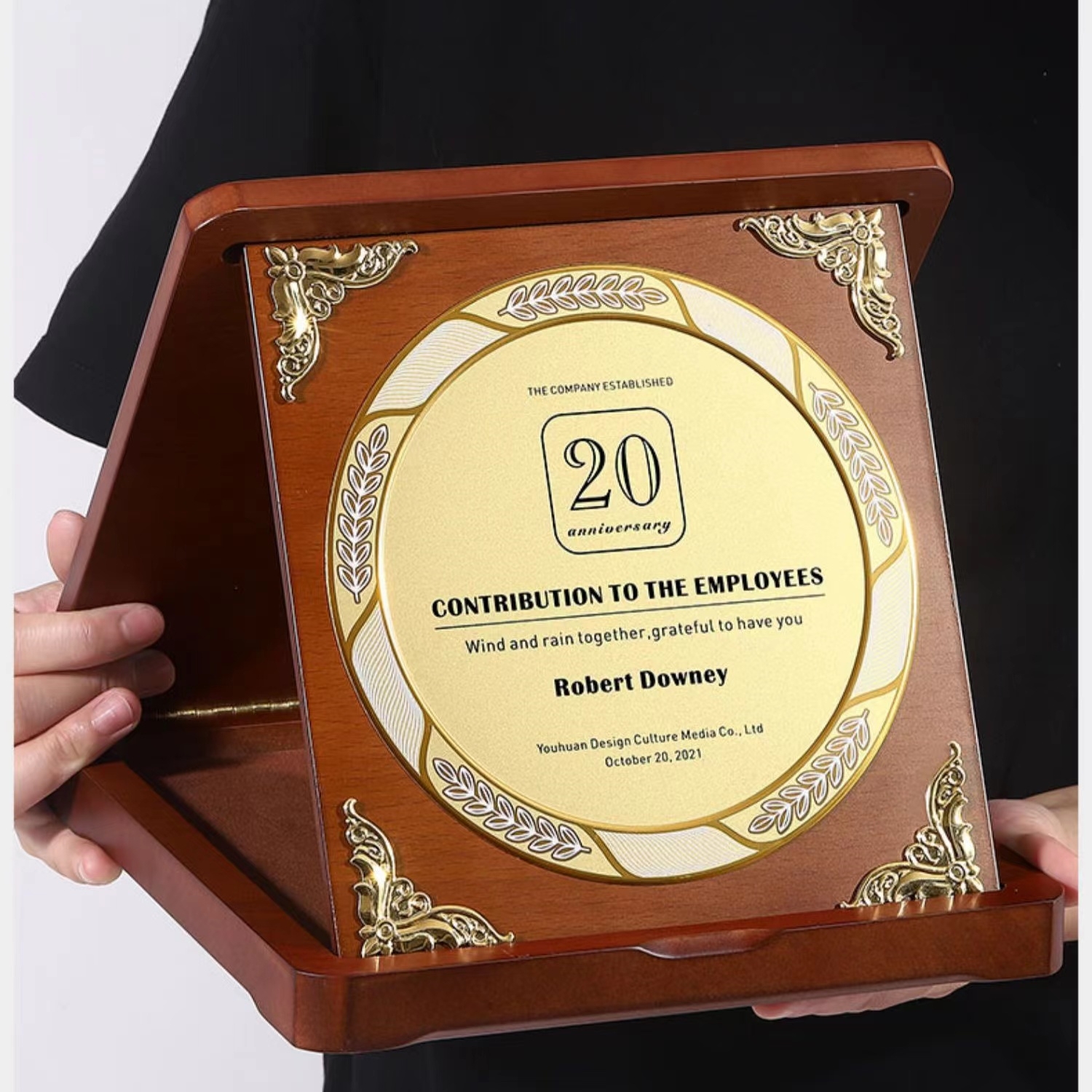 20th anniversary service Award