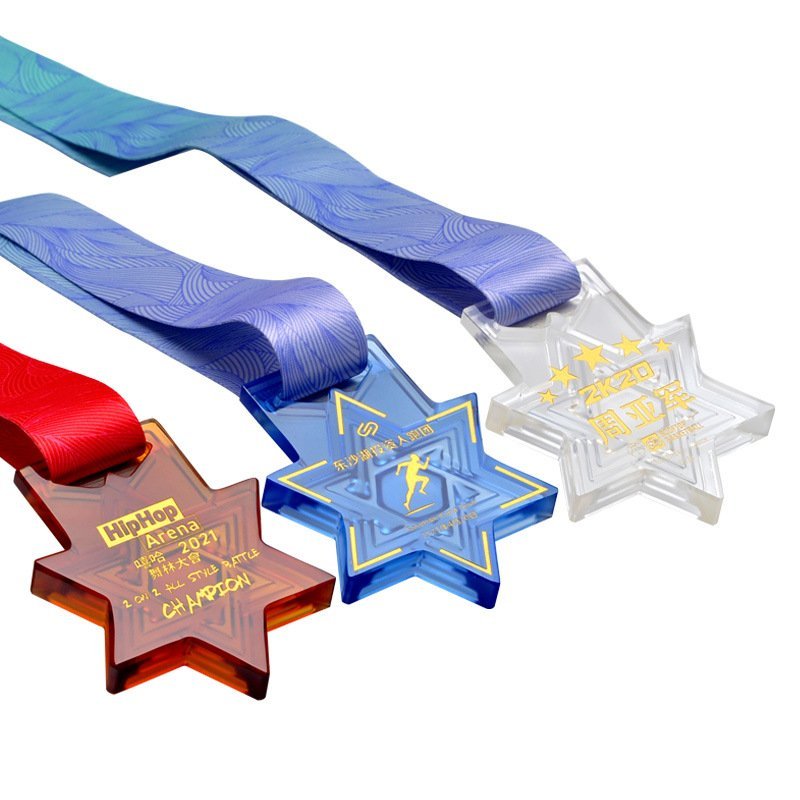 Running race medals