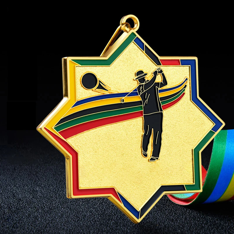 Golf medal custom