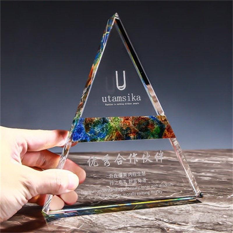 Glass Award for Triangle Outstanding Partner