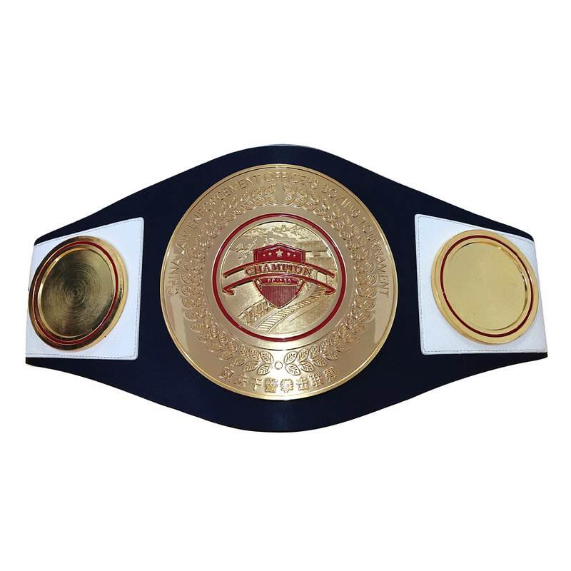 Wrestling gold belt design