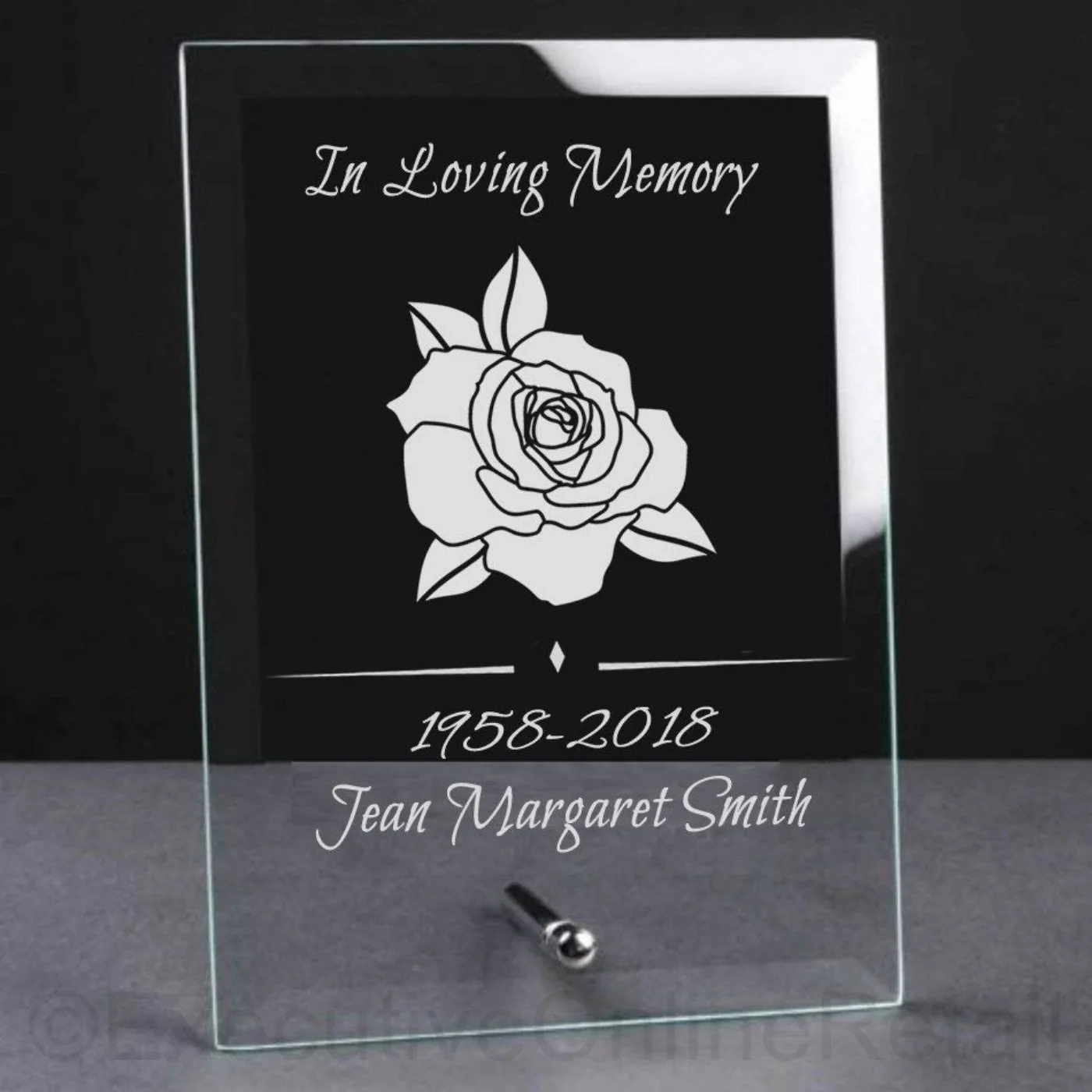 glass plaque Elegant awards for corporate recognition Top 3