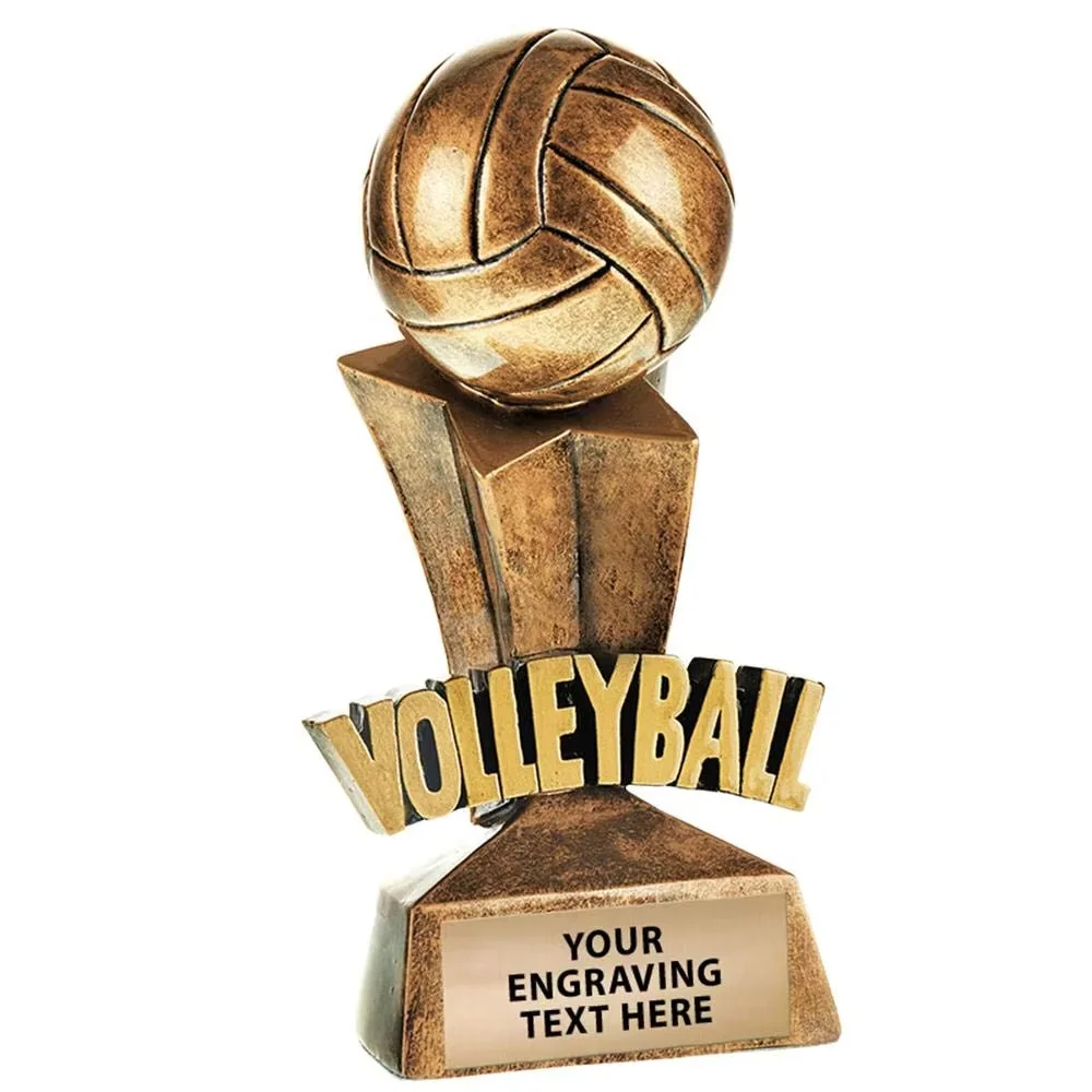 volleyball award trophy