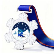 snowflake medal