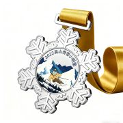 snowflake medal