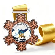 snowflake medal