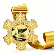 snowflake medal