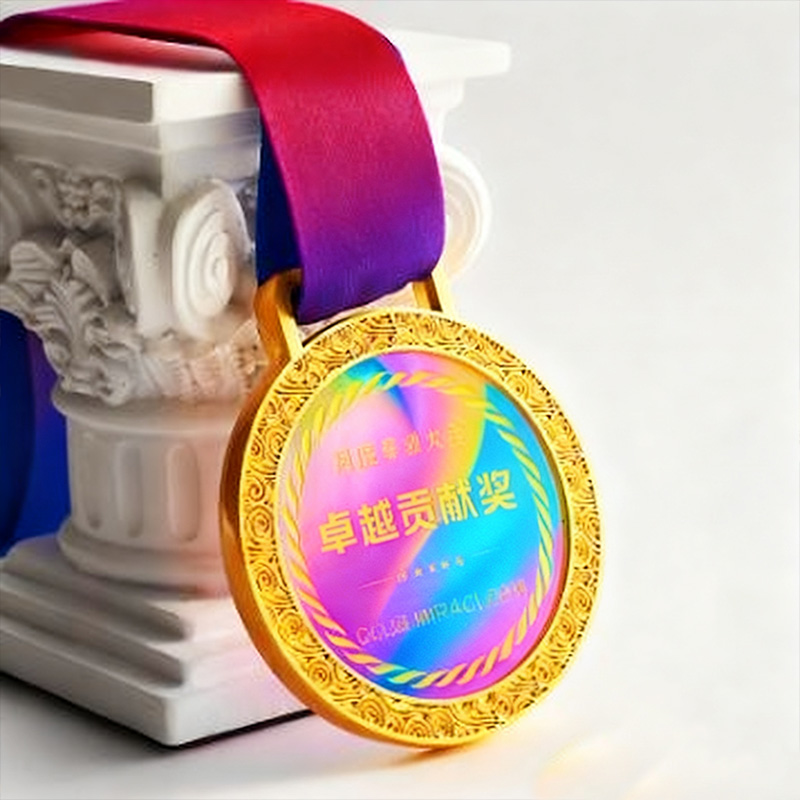 personalised acrylic medal